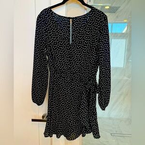 Abercrombie Black Polka Dot Dress